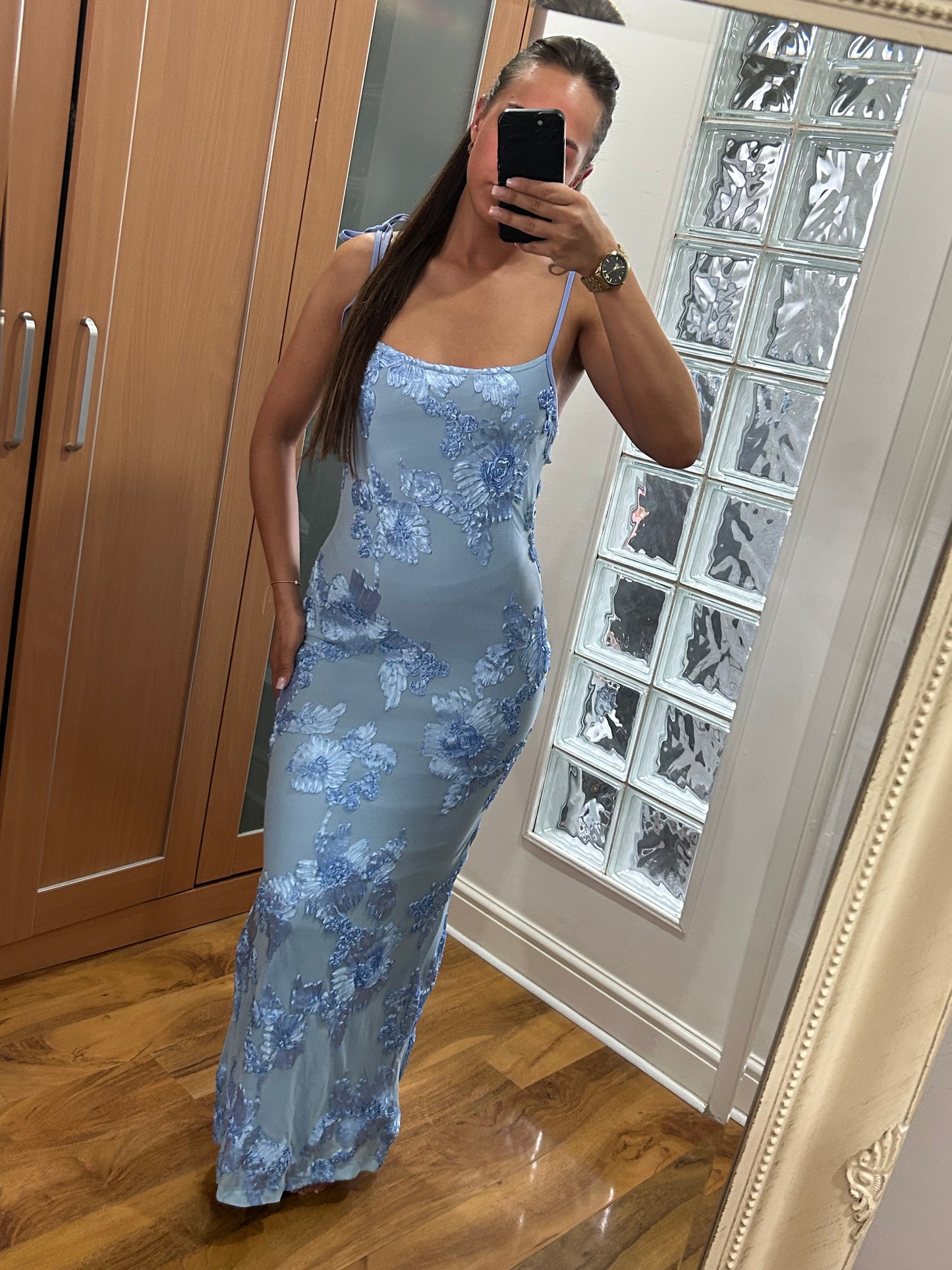 Flower maxi dress