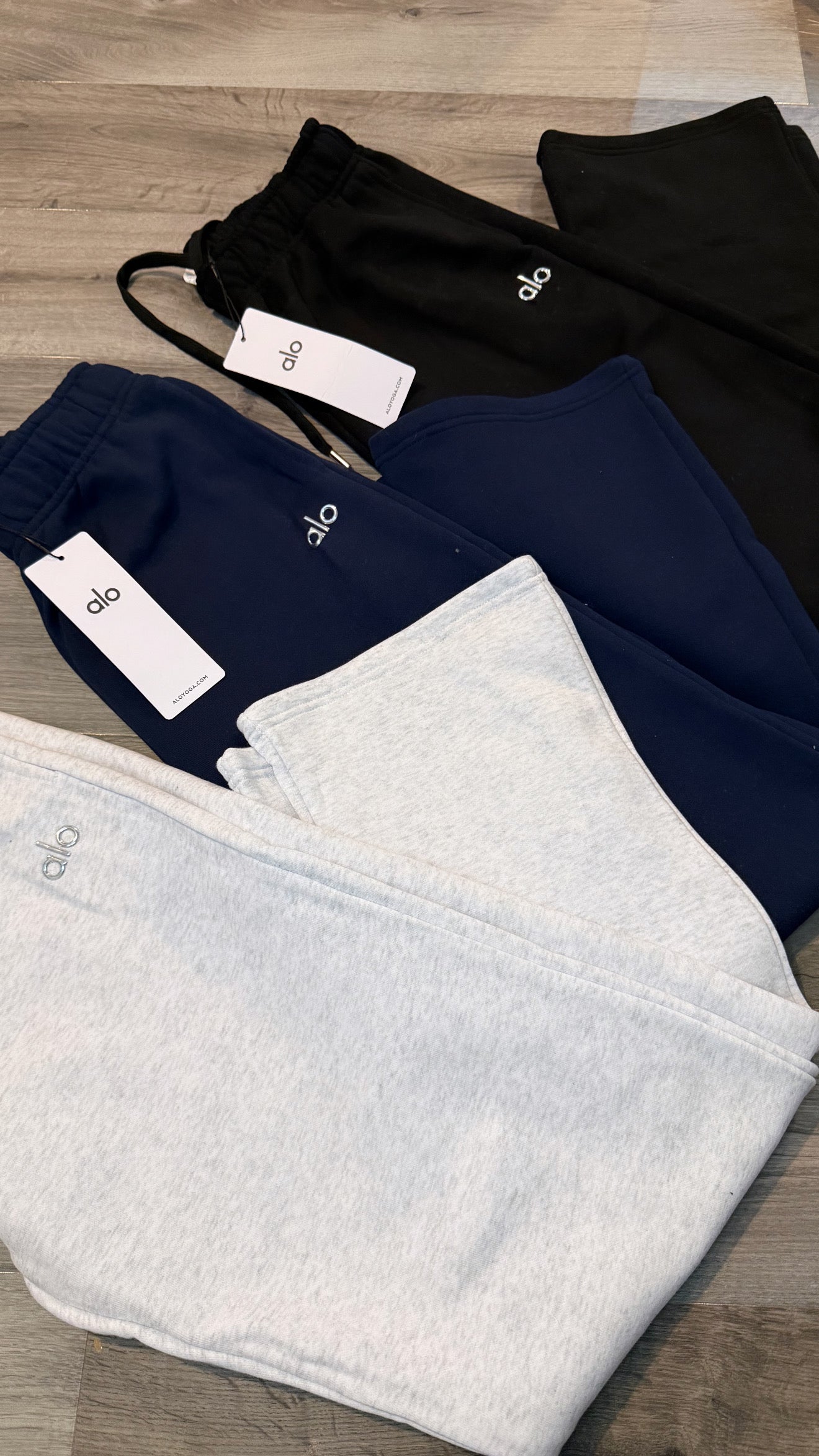 Wide leg yoga joggers