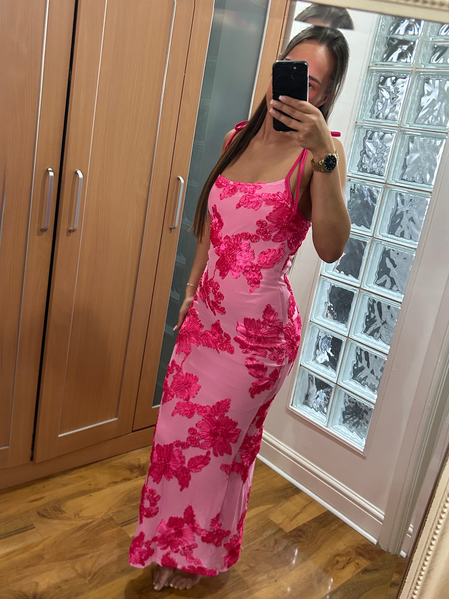 Flower maxi dress