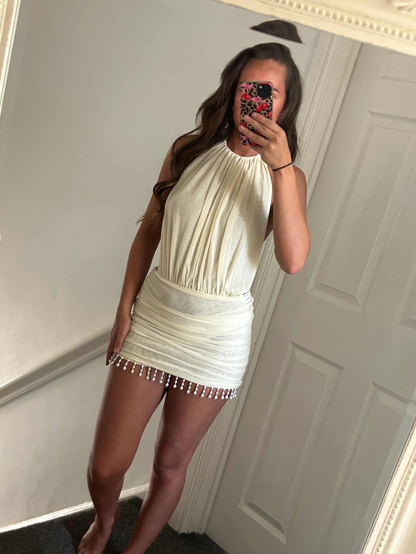 Droplet pearl dress