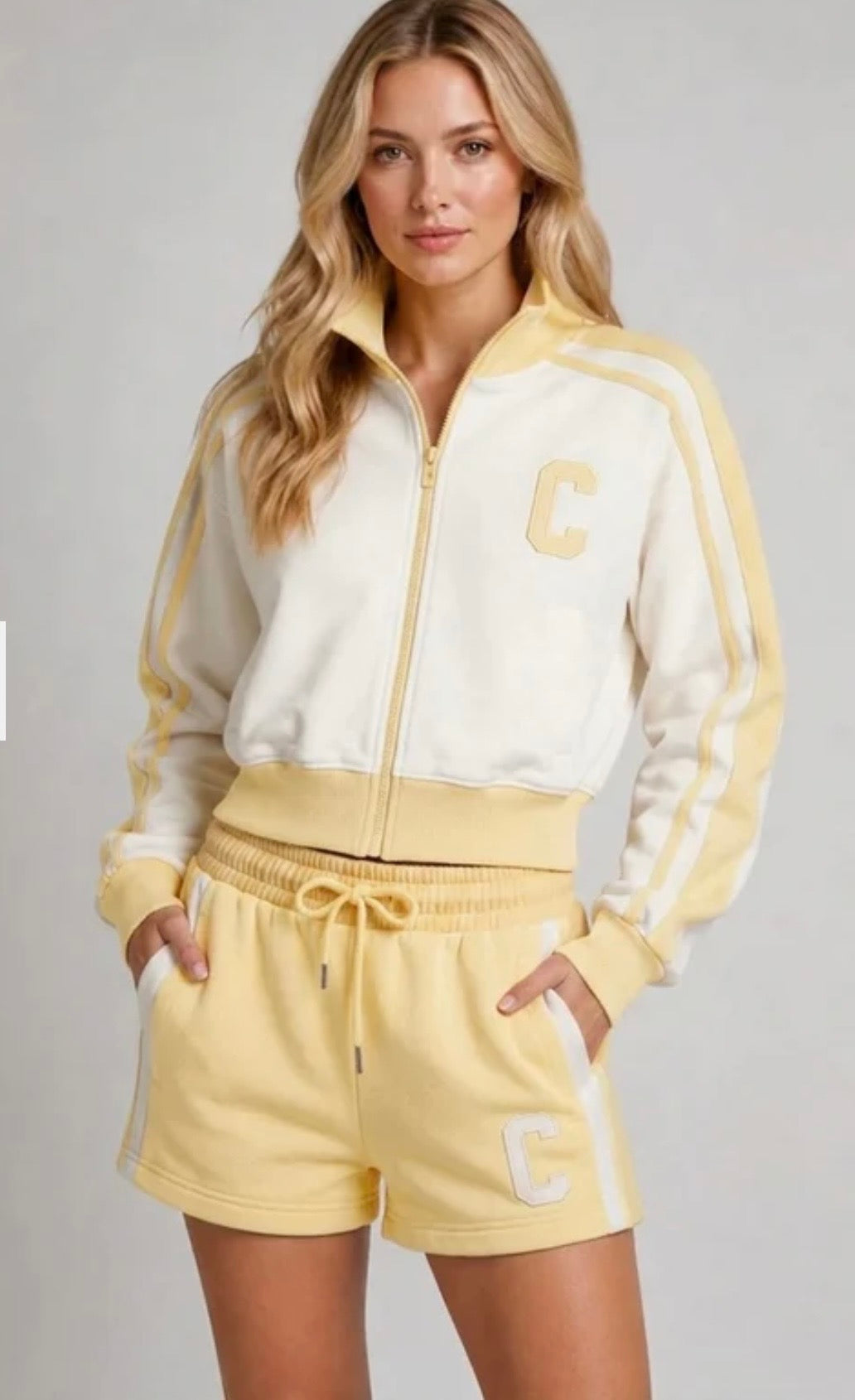 Yellow c co ord