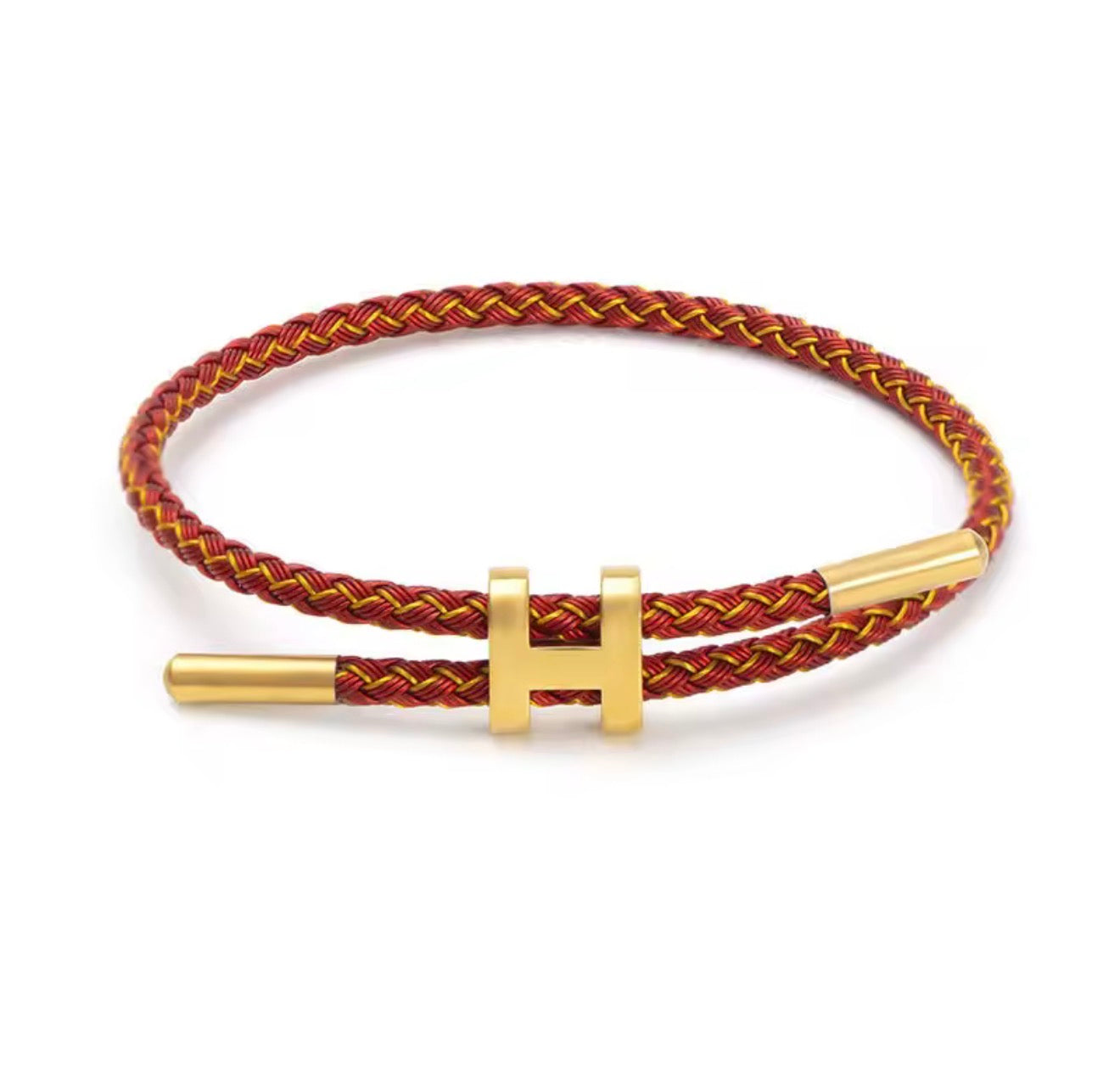 H rope bracelet