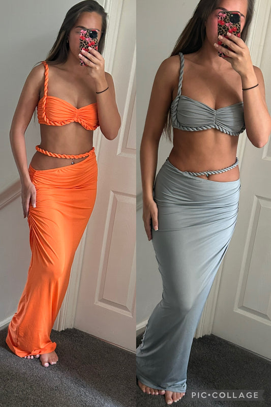 Knot maxi two piece