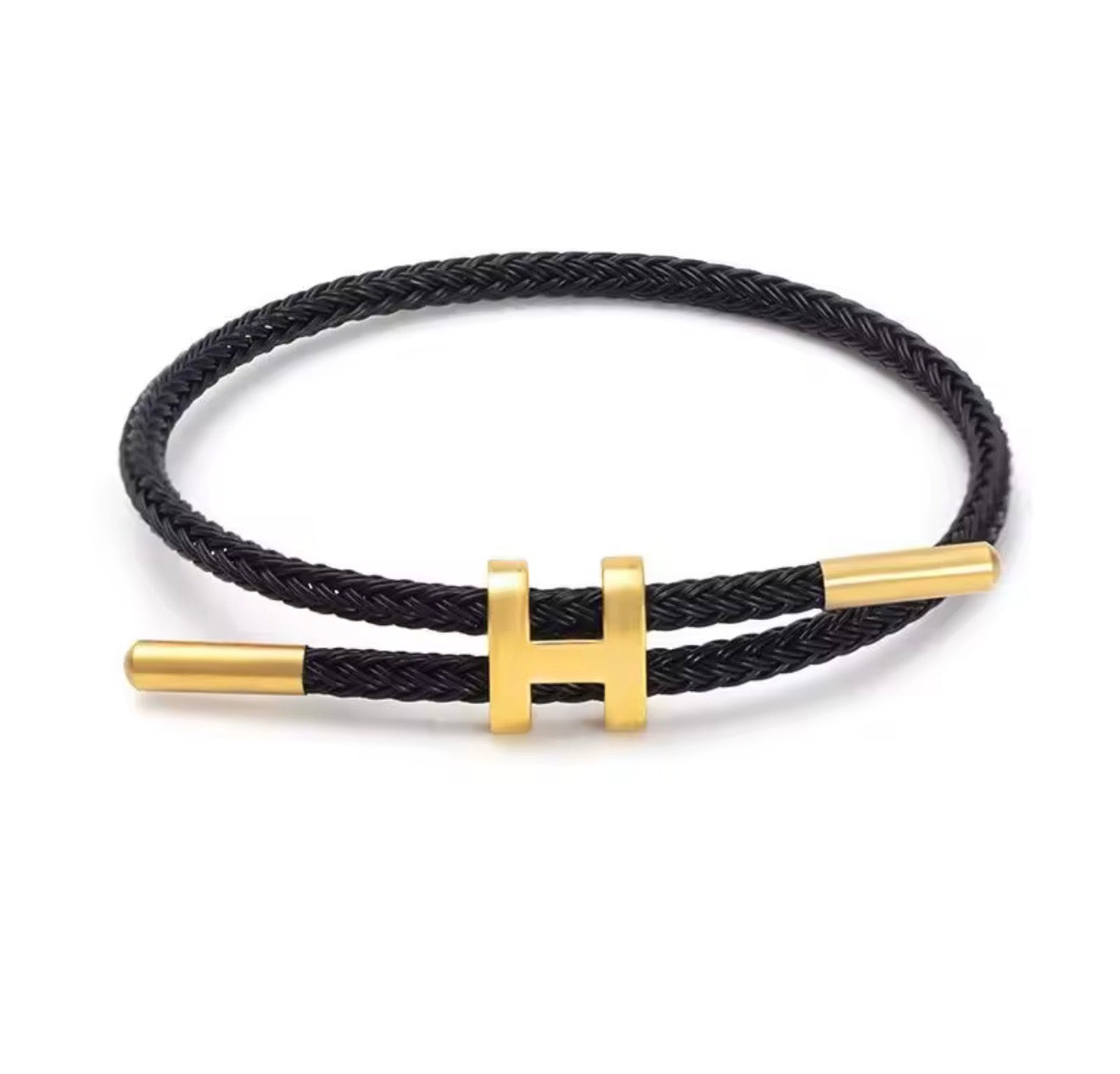 H rope bracelet