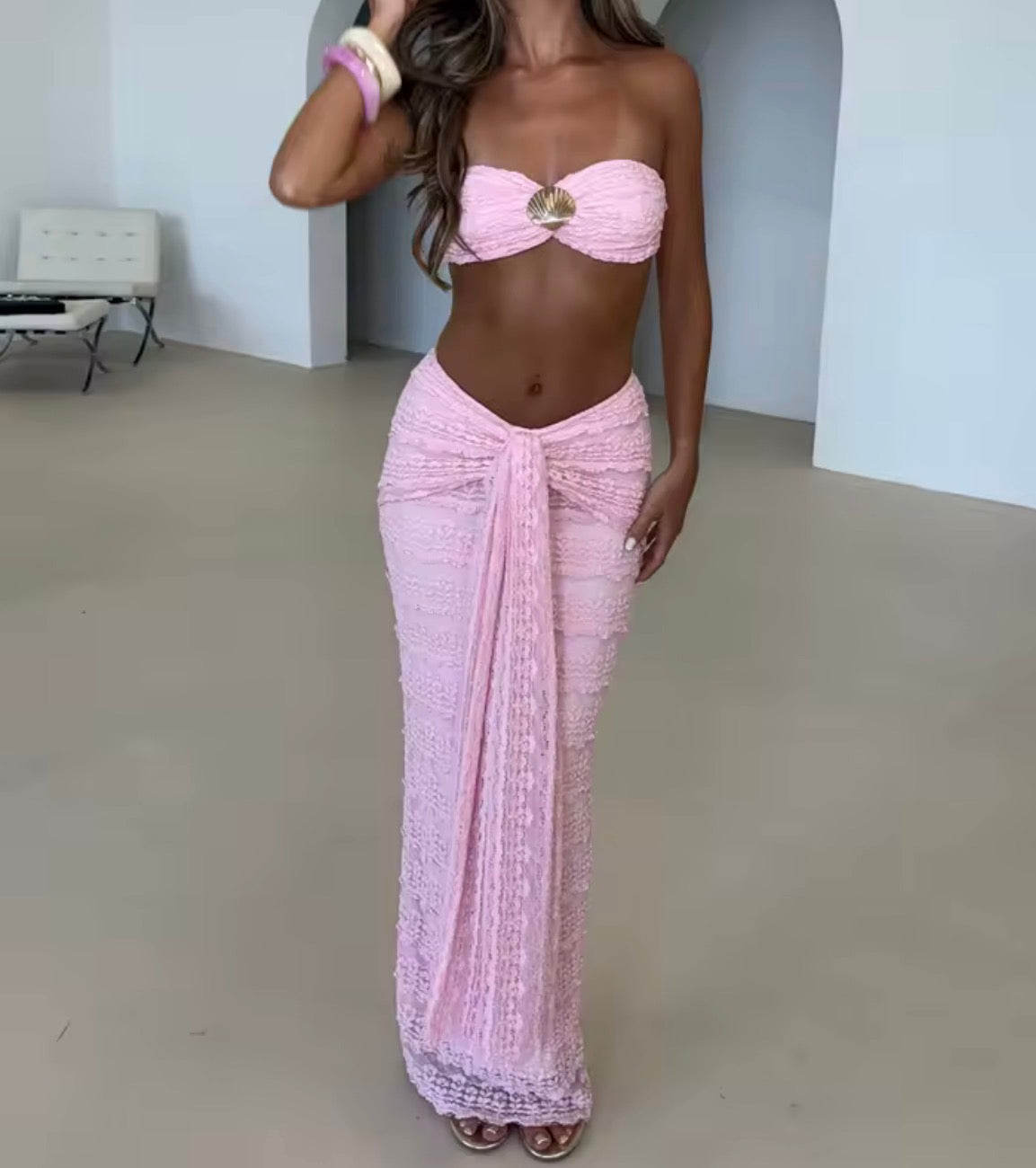 Shell maxi co ord