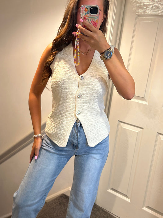 Waffle waistcoat