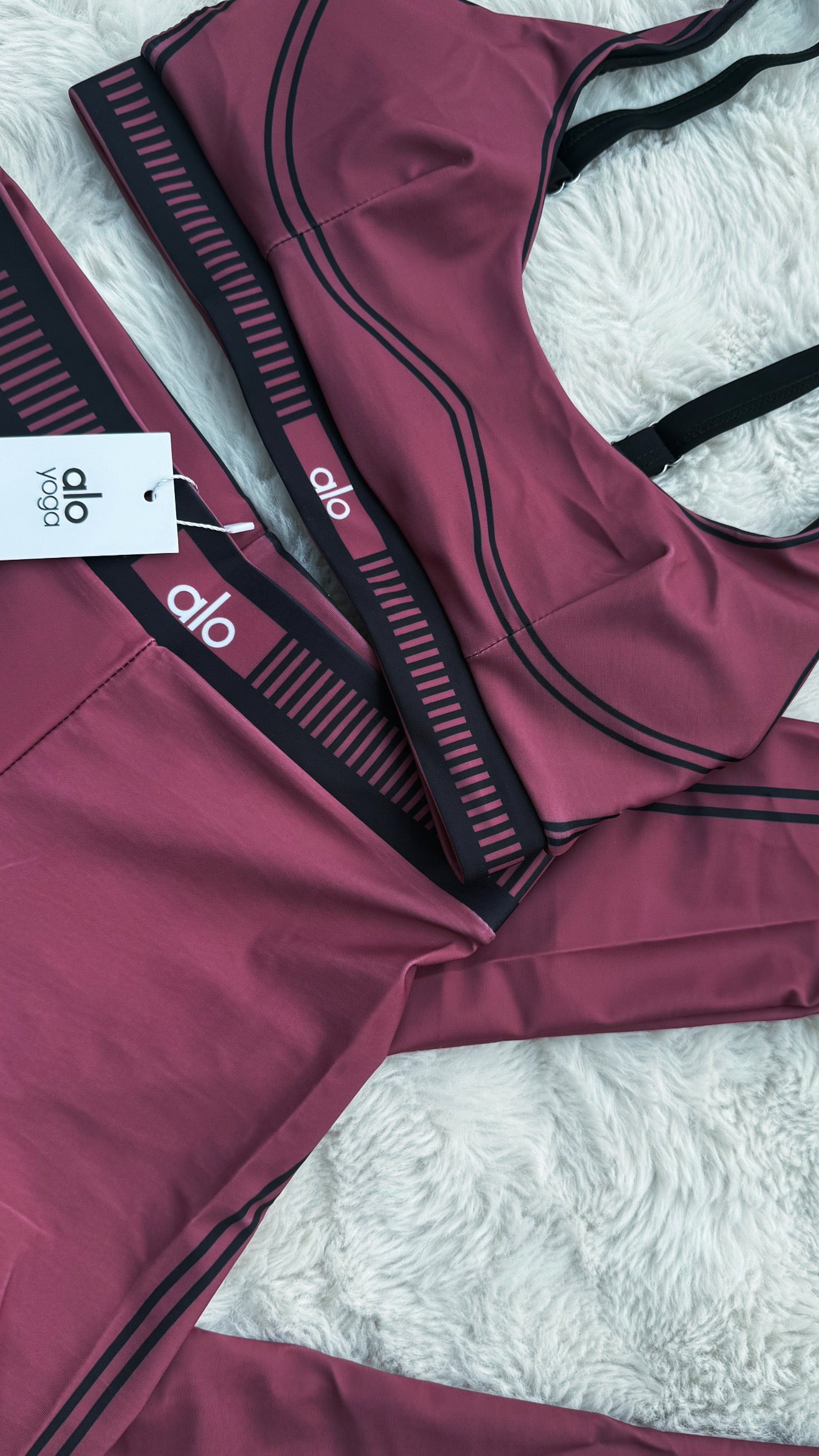 Stripe gym set