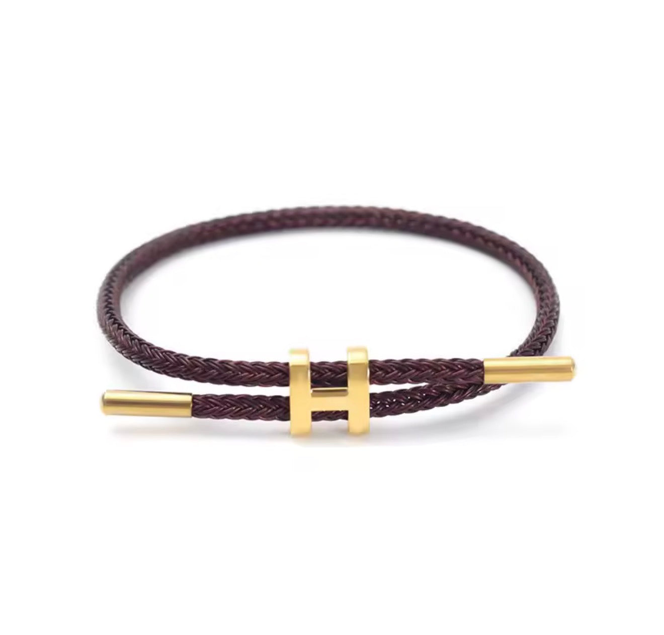 H rope bracelet