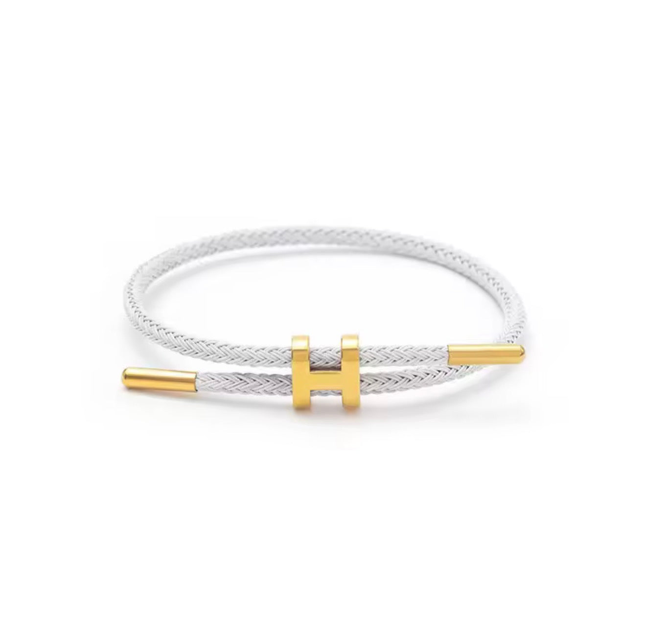 H rope bracelet