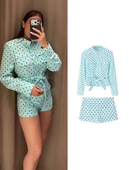 Polka dot co ord