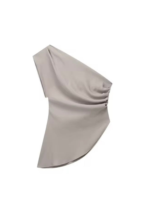 One shoulder t-shirt