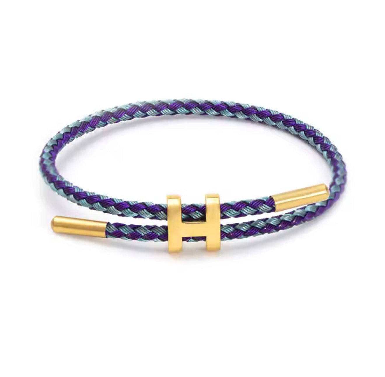 H rope bracelet